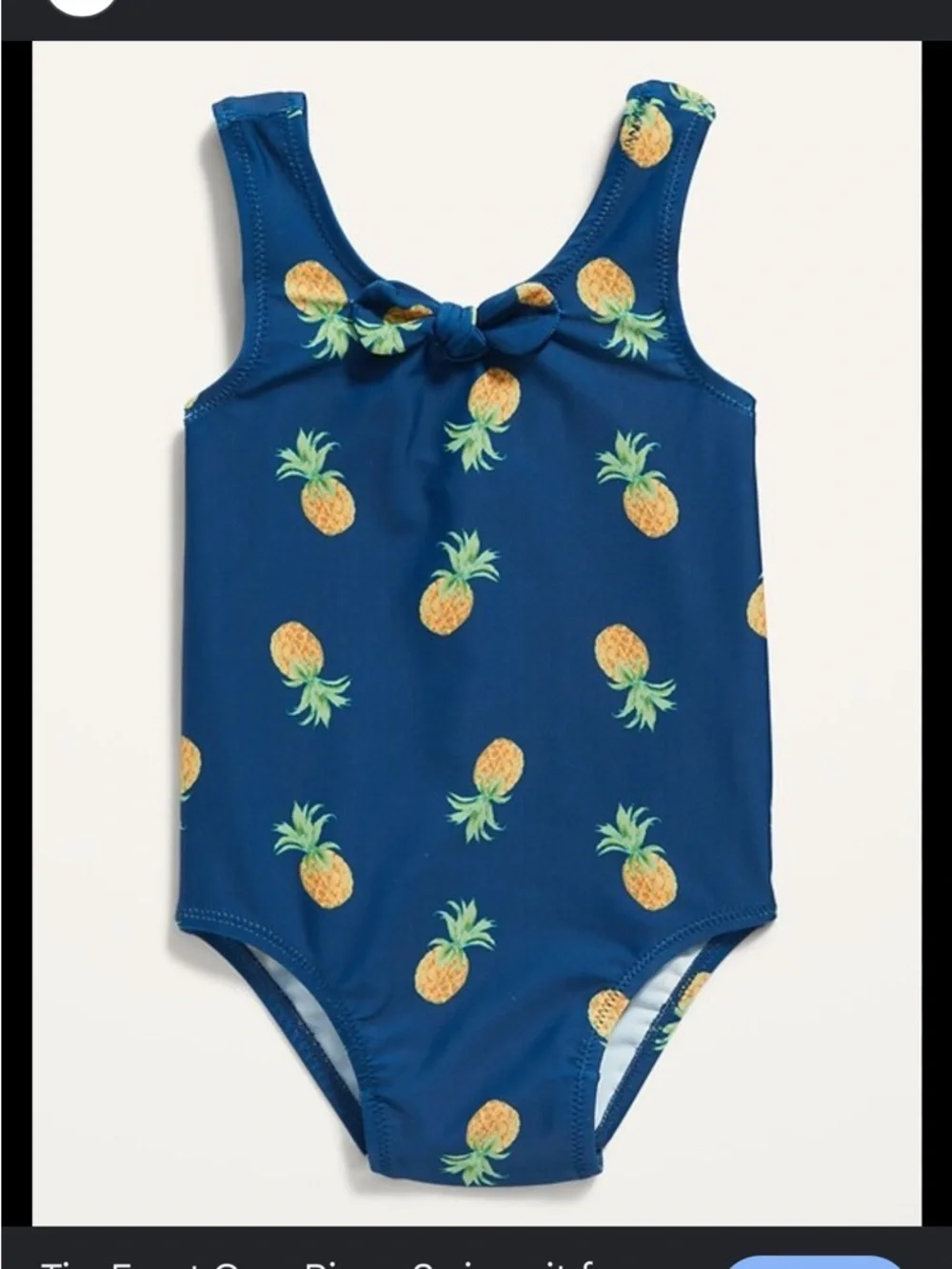 Old Navy Tie-Front One-Piece Swimsuit